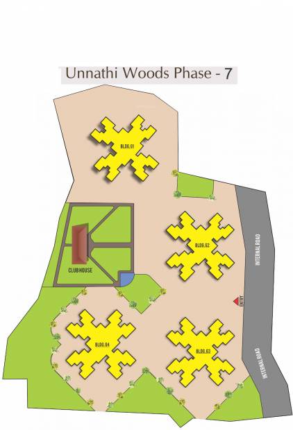 Images for Layout Plan of  Unnathi Woods Phase 7A