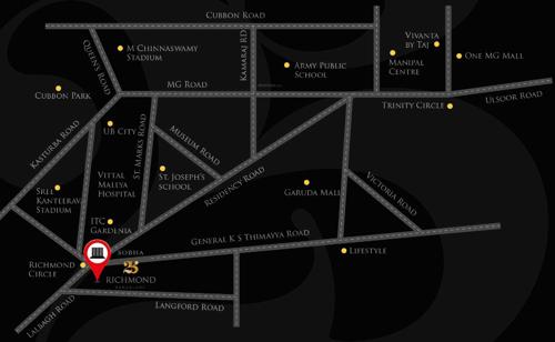 25-richmond Images for Location Plan of Sobha 25 Richmond