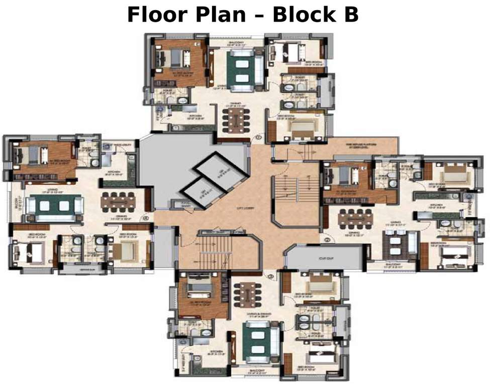  swan court Images for Cluster Plan of Bengal Swan Court