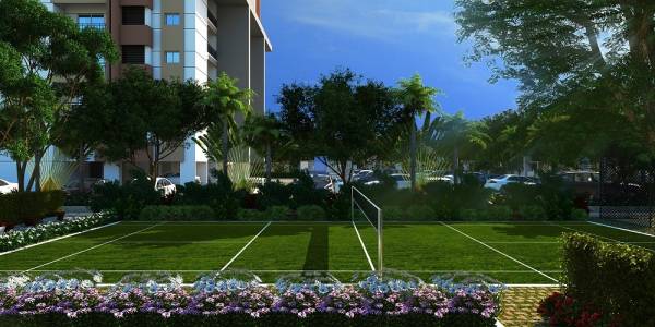 Volleyball Court amenities of Sai Purvi Symphony