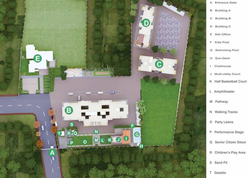  corner Images for Site Plan of Cozy Corner