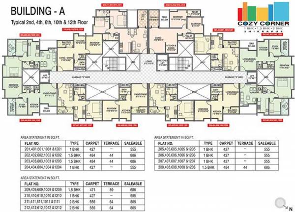 Images for Cluster Plan of Cozy Corner corner Images for Cluster Plan of Cozy Corner