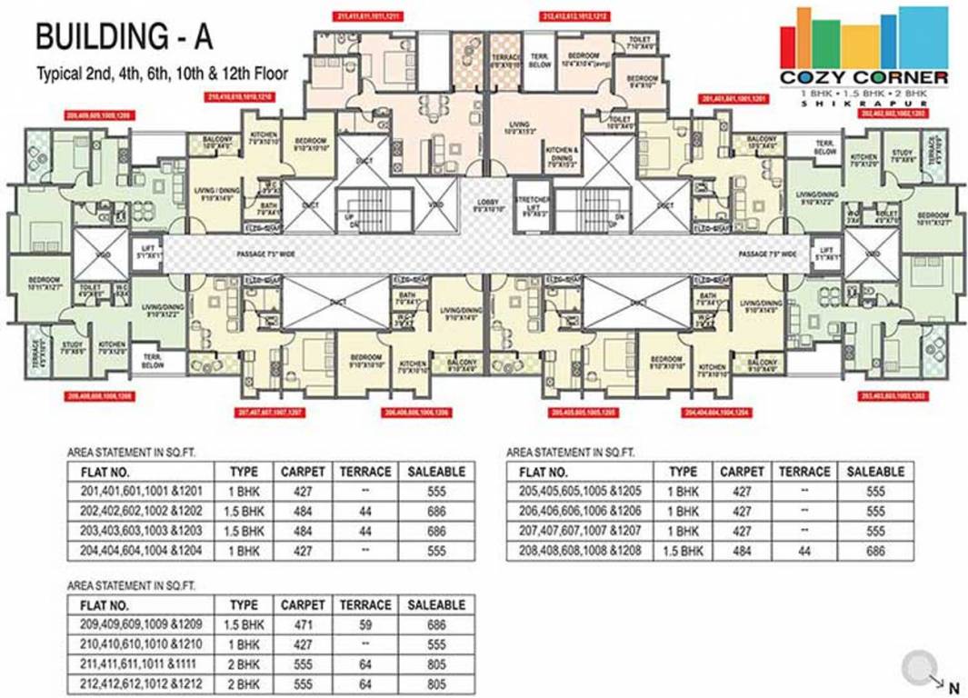 corner Images for Cluster Plan of Cozy Corner