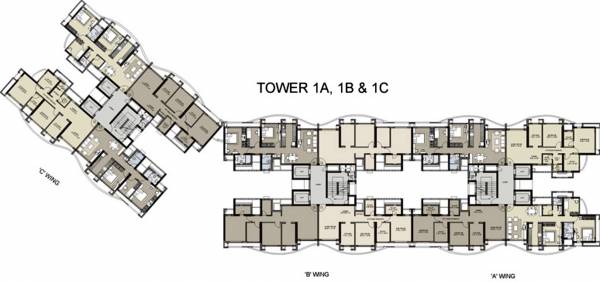  estate Tower 6B Cluster Plan
