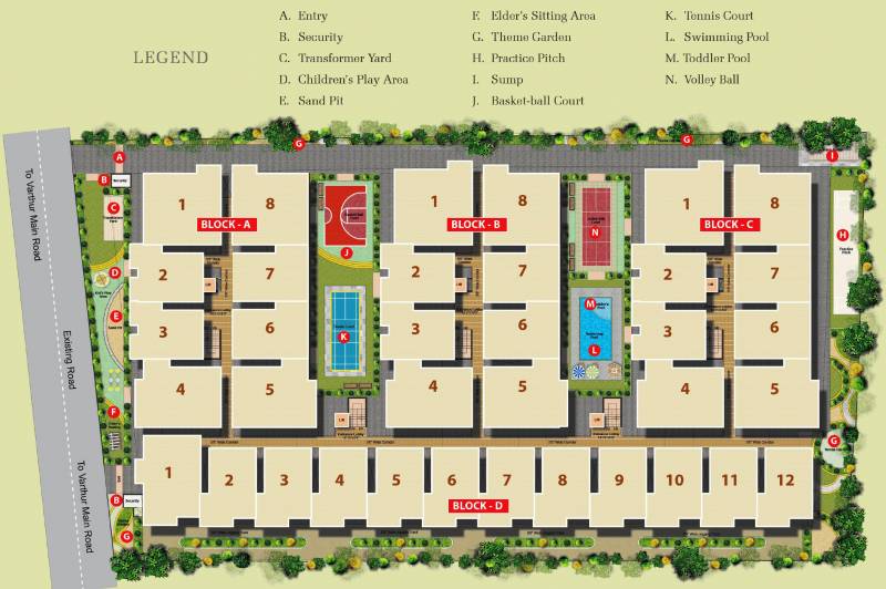 Images for Site Plan of Purvi Mithila