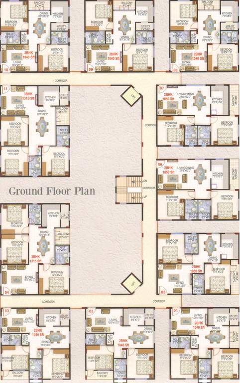 Images for Cluster Plan of Santrupti Sree Guru BR Elite