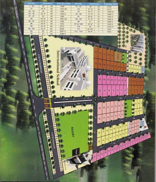 Images for Layout Plan of Sairam Reviera Greens