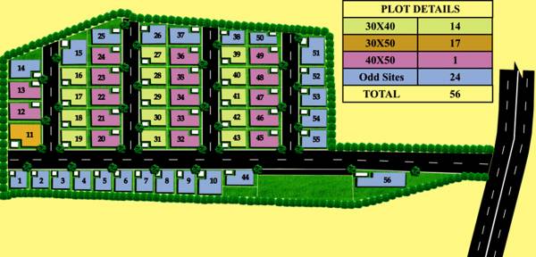Images for Layout Plan of Abhyudaya Lavender