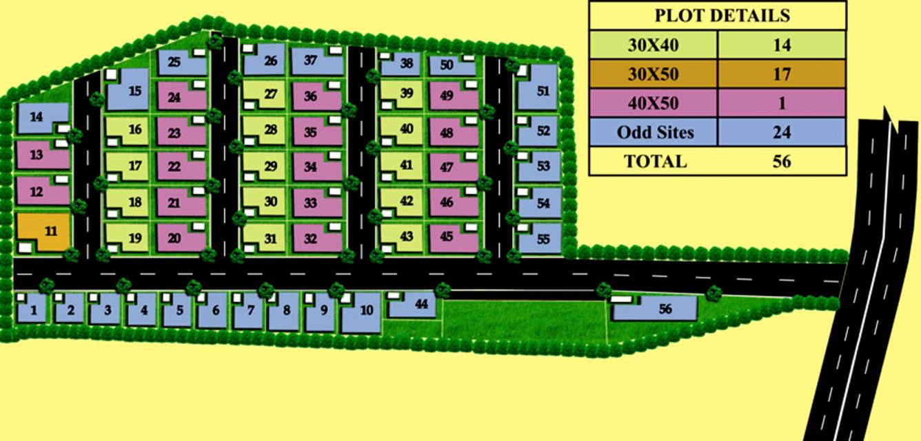 Images for Layout Plan of Abhyudaya Lavender
