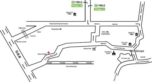 Images for Location Plan of Cybele Greens greens Images for Location Plan of Cybele Greens