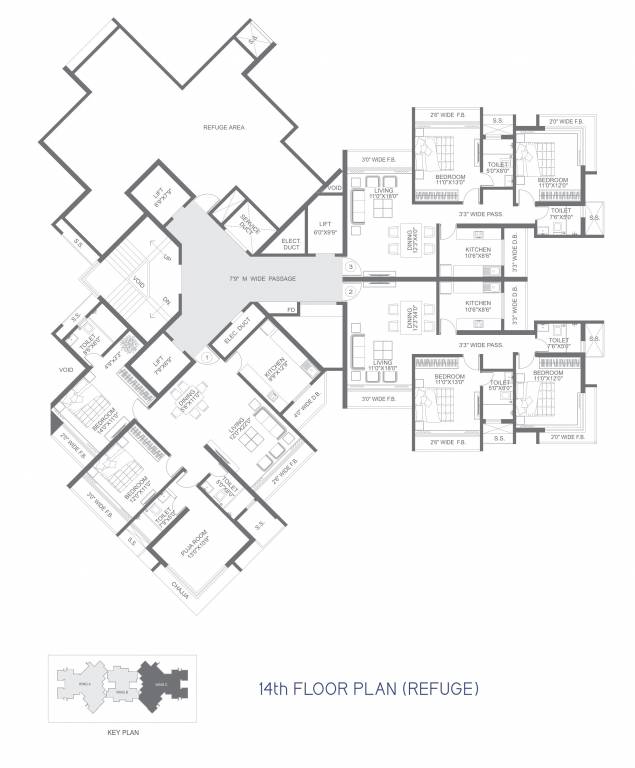  eclat Wing C Cluster Plan