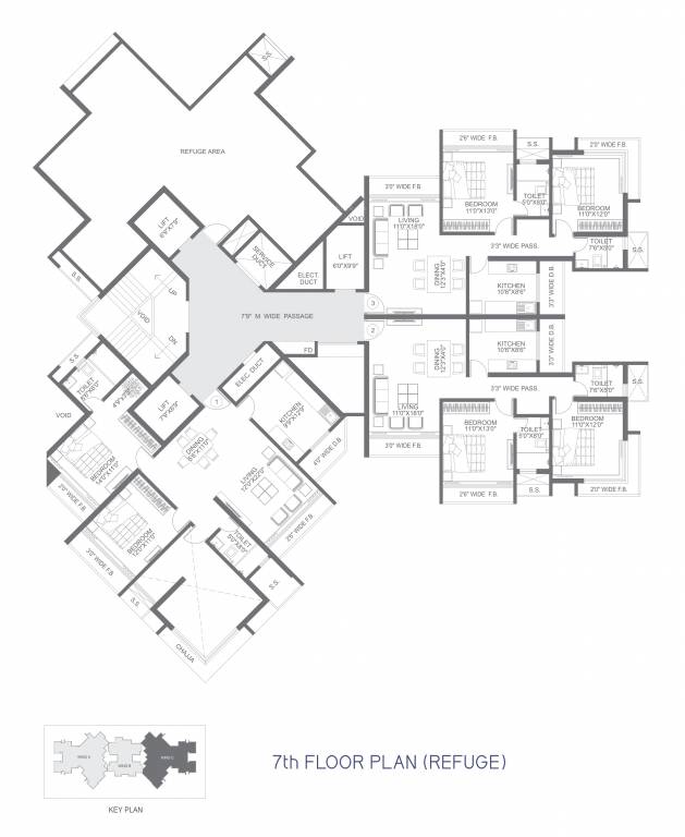  eclat Wing C Cluster Plan