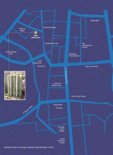  eclat Images for Location Plan of RNA NG Eclat