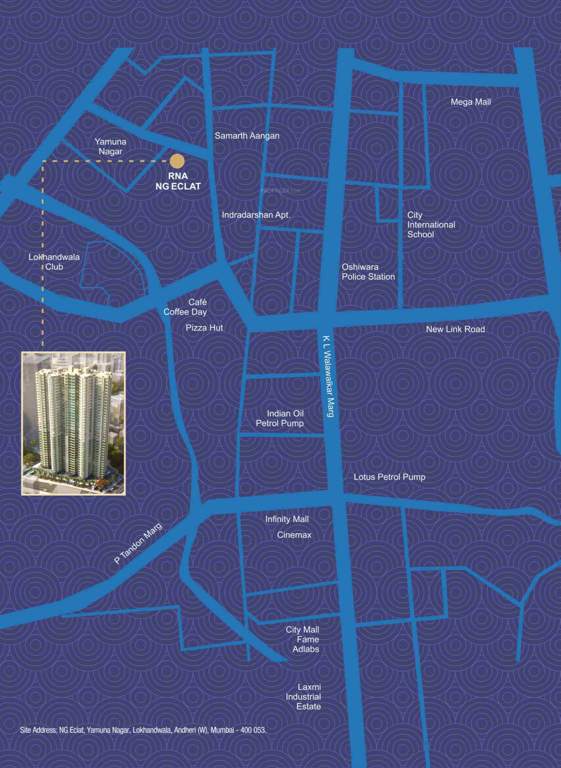  eclat Images for Location Plan of RNA NG Eclat