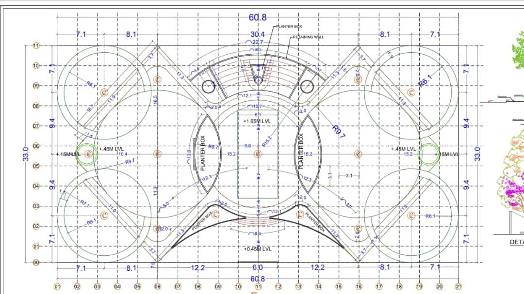 hills view Layout Plan