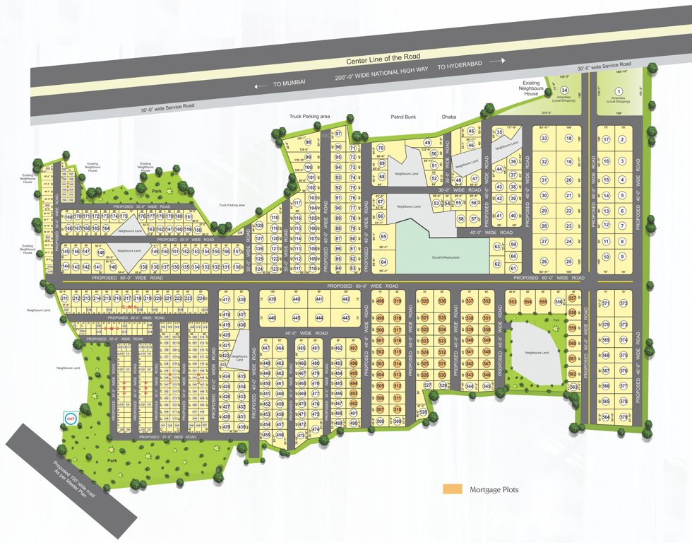 Images for Layout Plan of SVKR Silpa Sentosa
