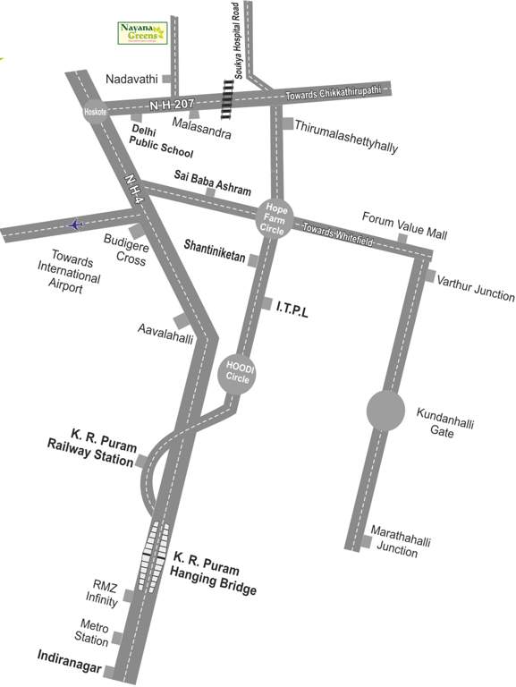 Images for Location Plan of Avighna Nayana Greens