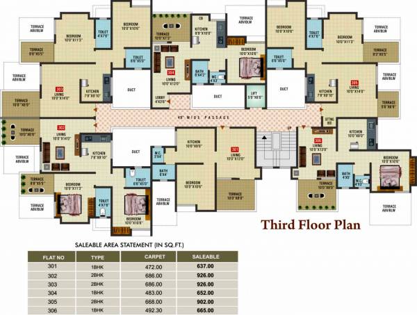 Images for Cluster Plan of Vastu Raj Residency