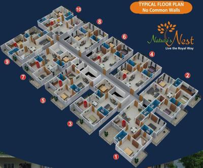 Images for Cluster Plan of Ashirwad Natures Nest natures-nest Images for Cluster Plan of Ashirwad Natures Nest