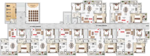 Images for Cluster Plan of Saroj Daffodils daffodils Images for Cluster Plan of Saroj Daffodils
