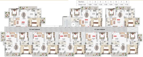 Images for Cluster Plan of Saroj Daffodils daffodils Images for Cluster Plan of Saroj Daffodils