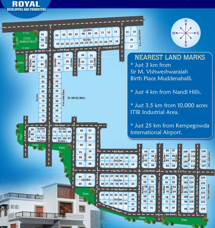 Images for Layout Plan of Royal Developers And Promoters Sri Sri Sai Paradise