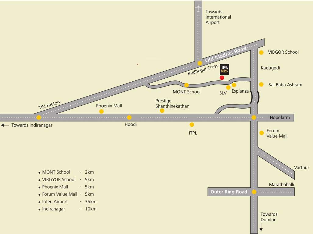  bliss Images for Location Plan of LBI Bliss