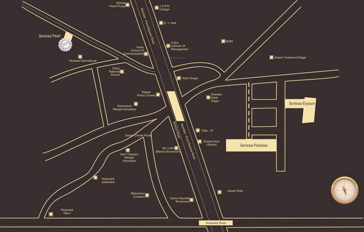  sentosa pearl Images for Location Plan of Sainath Sentosa Pearl