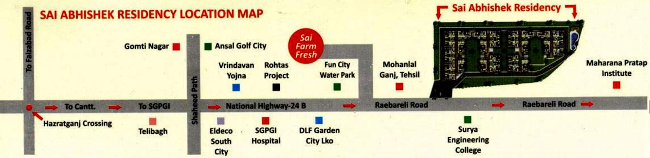  sai abhishek residency Images for Location Plan of Sukriti Sai Abhishek Residency