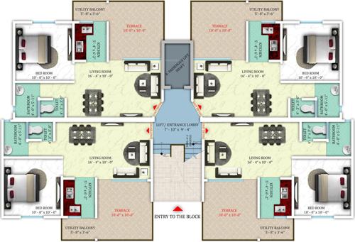 Images for Cluster Plan of Samiah Rose County rose-county Images for Cluster Plan of Samiah Rose County