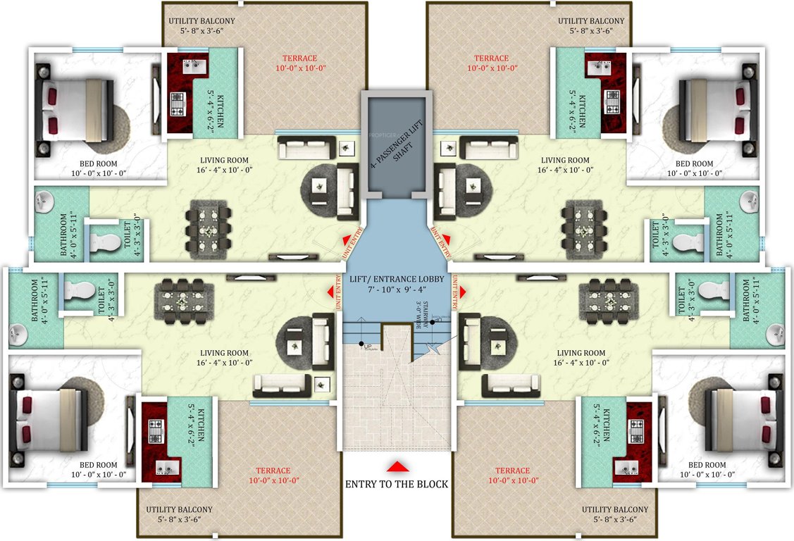 rose county Images for Cluster Plan of Samiah Rose County