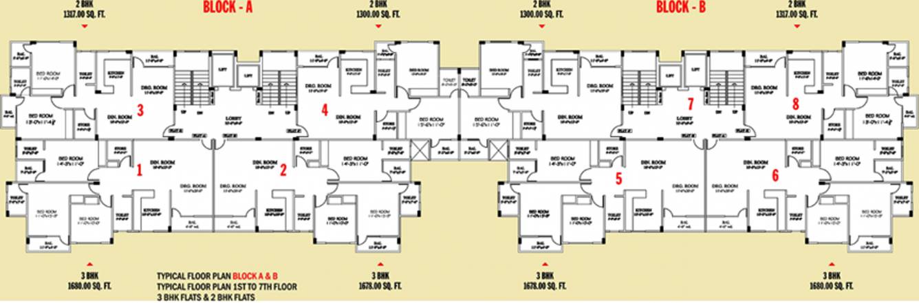 Images for Cluster Plan of Aarohan Crystel Link Apartment