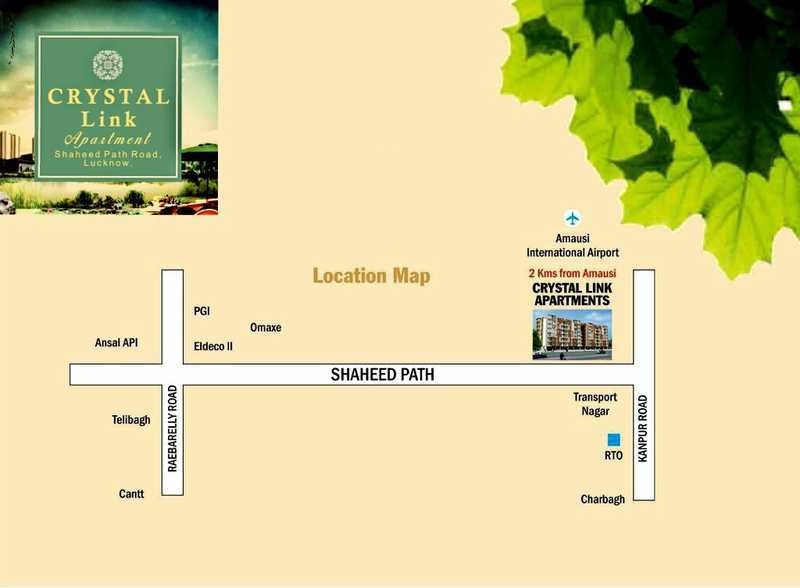 crystel link apartment Location Plan