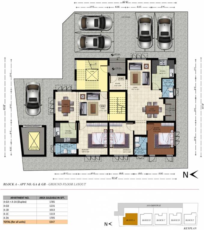 Images for Cluster Plan of RMS Kalpavriksha