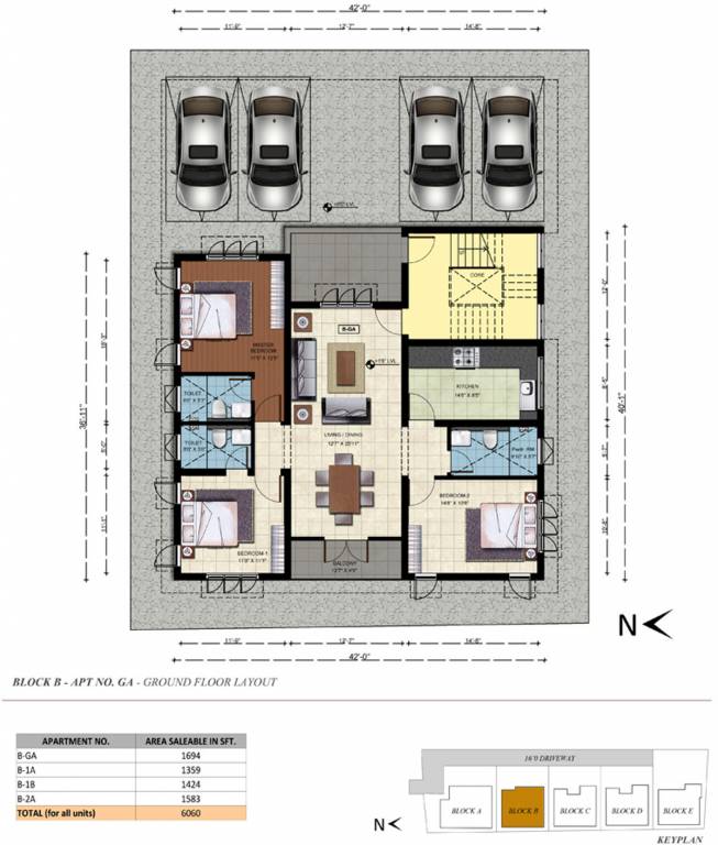 Images for Cluster Plan of RMS Kalpavriksha
