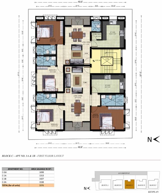 Images for Cluster Plan of RMS Kalpavriksha
