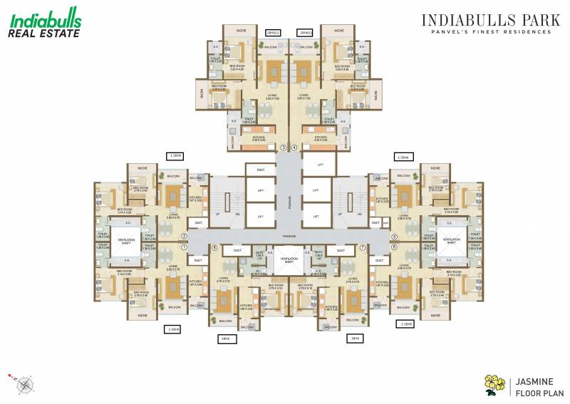 Images for Cluster Plan of Indiabulls Park