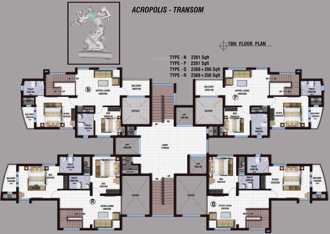  acropolis Images for Cluster Plan of Landmark Acropolis