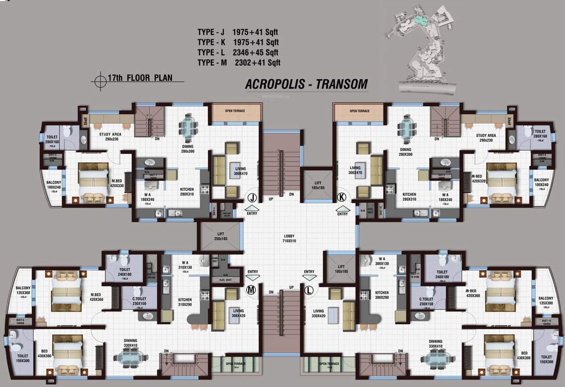  acropolis Images for Cluster Plan of Landmark Acropolis