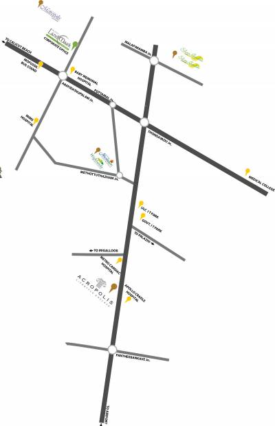  acropolis Images for Location Plan of Landmark Acropolis