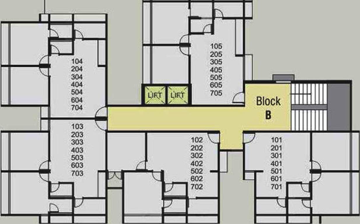  upvan avenue Images for Cluster Plan of Vedam Upvan Avenue