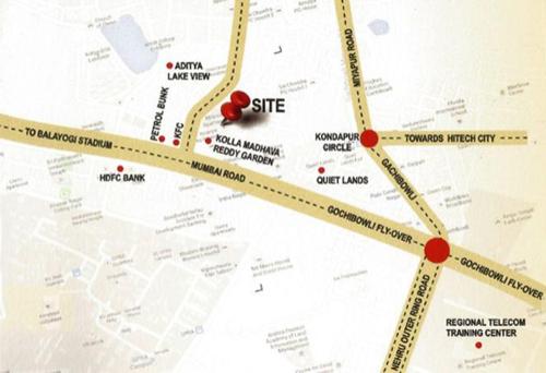  urban-county Images for Location Plan of Abhyudaya Urban County