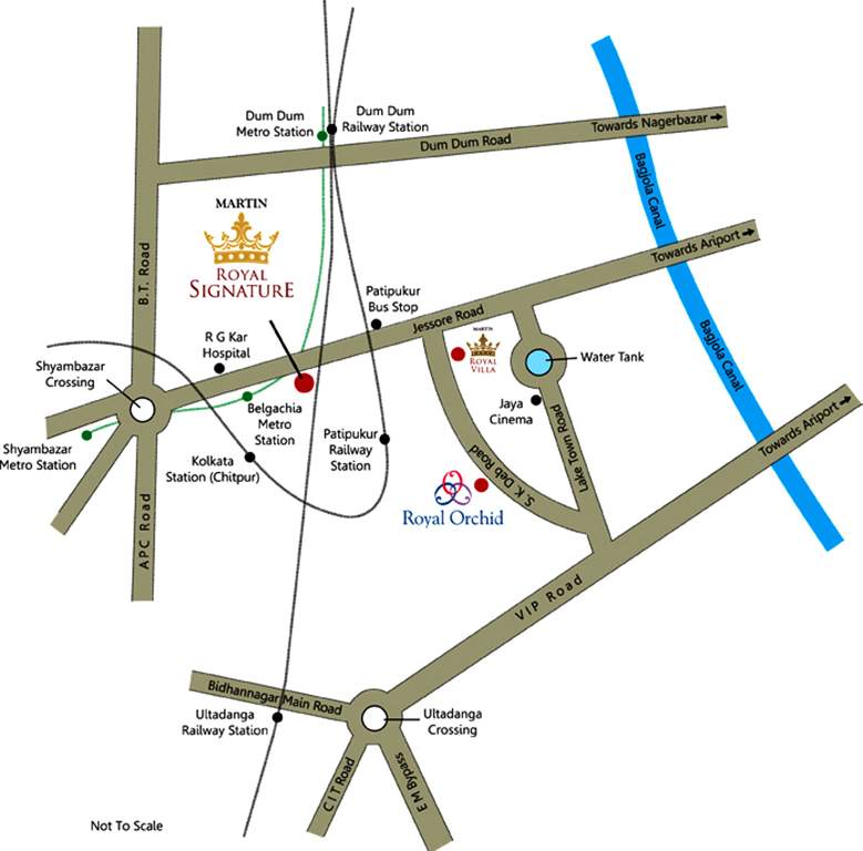 royal signature Images for Location Plan of Martin Royal Signature