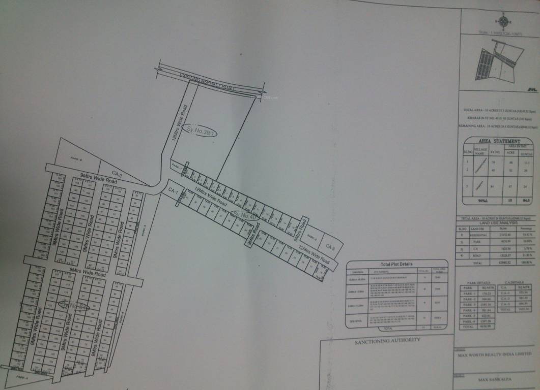 Images for Layout Plan of Maxworth Sankalpa