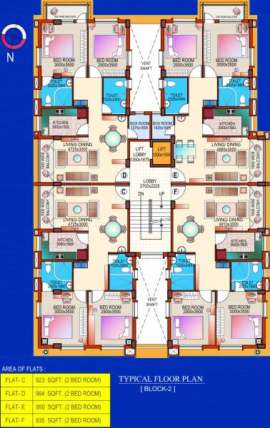 Images for Cluster Plan of Rabindra Dunlop Residency Images for Cluster Plan of Rabindra Dunlop Residency