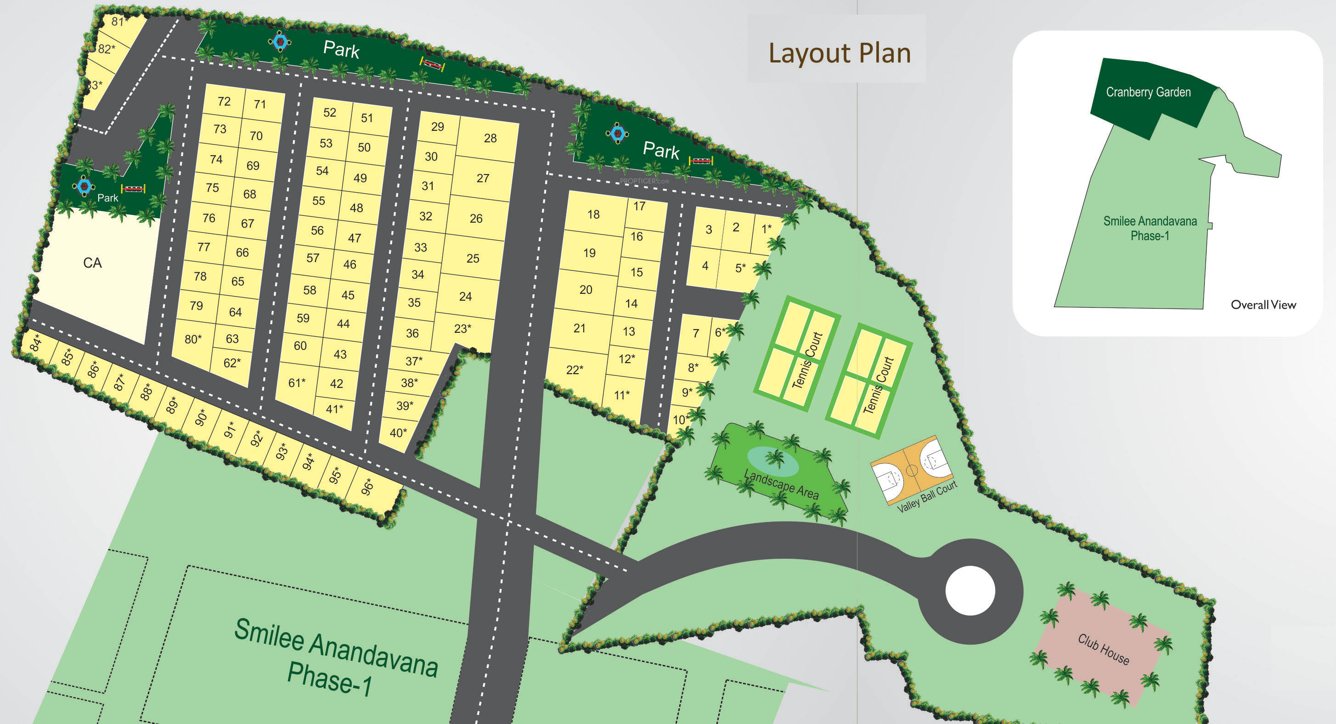 Images for Layout Plan of Blue Cranberry Gardens