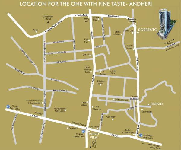 Images for Location Plan of DLH Sorrento Images for Location Plan of DLH Sorrento