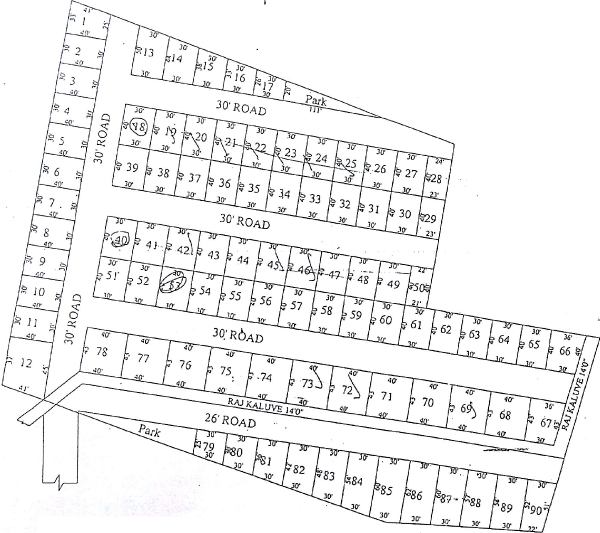 Images for Layout Plan of Maxworth Nandi Enclave