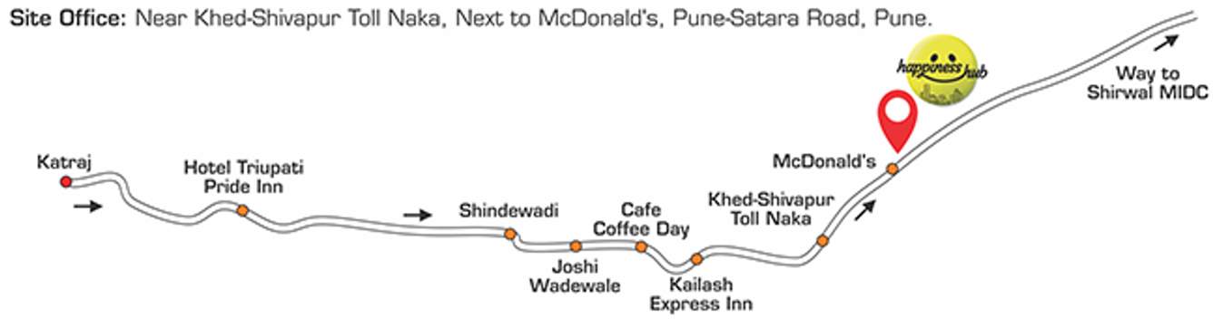 happiness hub Images for Location Plan of Paranjape Happiness Hub