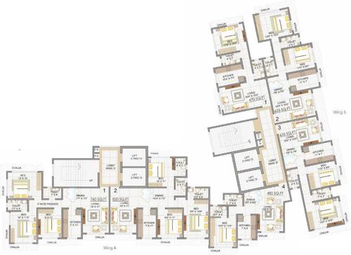  apurva Images for Cluster Plan of Sidhivinayak Apurva